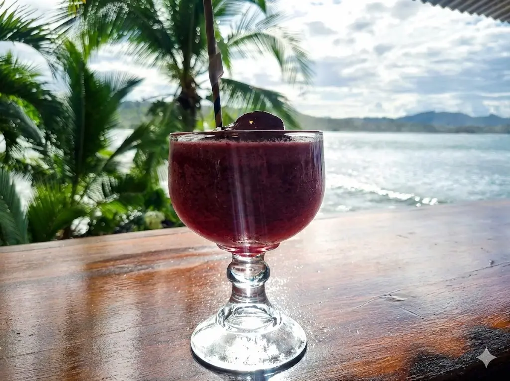 Batido de mora Watuza Puerto Viejo